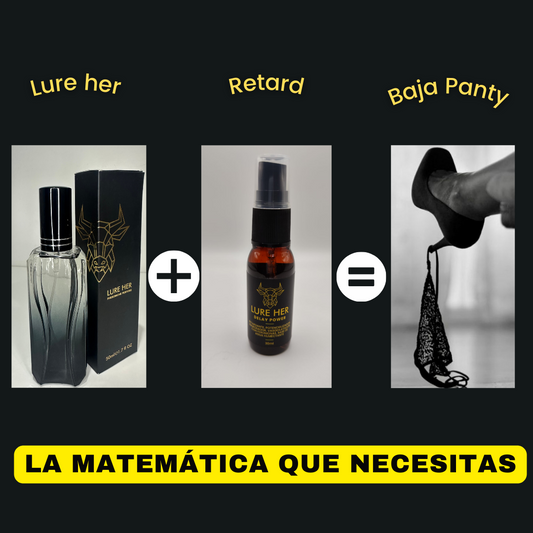 🥰PERFUME DE FEROMONAS LURE HER + RETARDANTE🥰